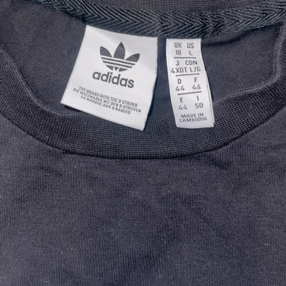 Rhinestone Logo Adidas T-Shirt - Picture 2 of 6